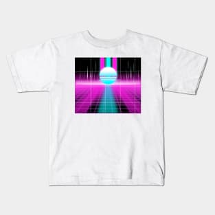 vaporwave retro l vaporwave aesthetic Kids T-Shirt